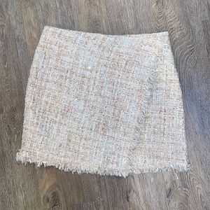 Shimmery tweed skirt from forever 21
